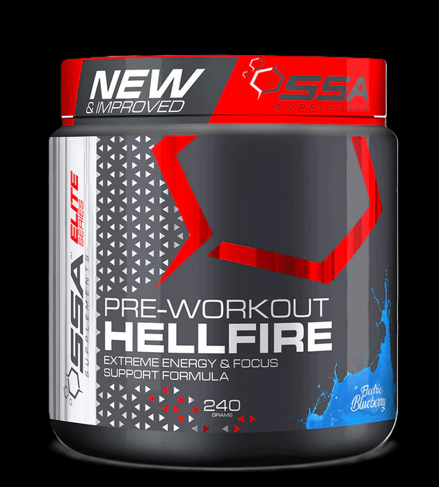 SEO. Hellfire Pre Workout - Blueberry 240g - Linkreich