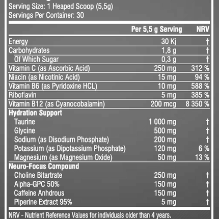 SEO. Hellfire Pre - Workout - Gaming Focus Energy SSA Suplements - Sonstiges Linkreich