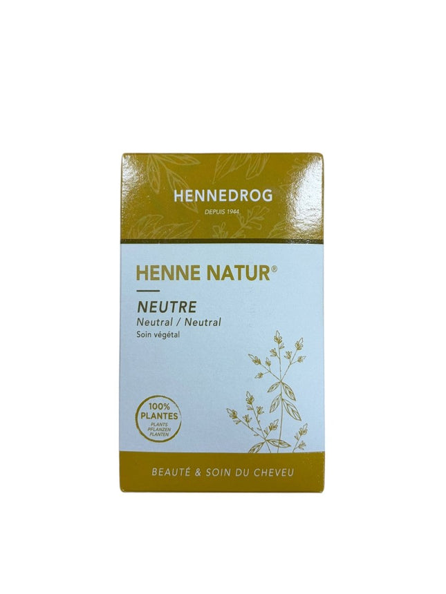 Hennedrog Henna 100% Natur Neutral 90 g – Pflanzliche Haarpflege - Linkreich
