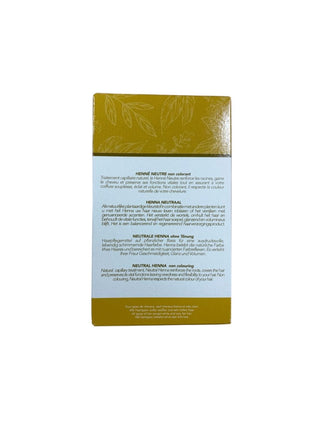 Hennedrog Henna 100% Natur Neutral 90 g – Pflanzliche Haarpflege - Linkreich