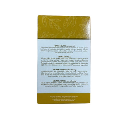 Hennedrog Henna 100% Natur Neutral 90 g – Pflanzliche Haarpflege - Linkreich