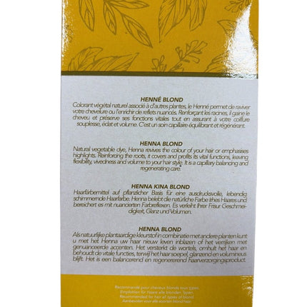 Hennedrog Henna Natur Neutral 90 g – Natürliche Haarpflege - Linkreich