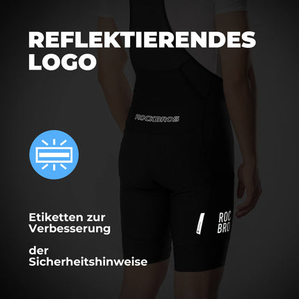 Herren Fahrrad Trägerhose mit Sitzpolster Atmungsaktiv Sommer (Fahrradhose) kaufen bei Linkreich – Jetzt entdecken!