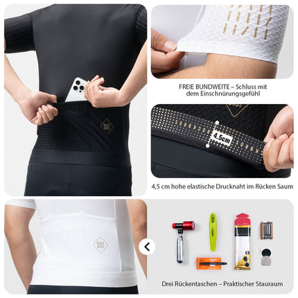 Herren Kurzarm Hochleistungs - Radtrikot Jersey für MTB & Rennrad (Fahrradtrikot) kaufen bei Linkreich – Jetzt entdecken!