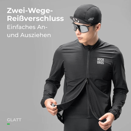 Herren Leichte Fahrradjacke Atmungsaktiv Frühling/Sommer (Fahrradjacke) kaufen bei Linkreich – Jetzt entdecken!