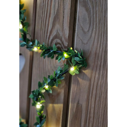 Herz Stern Fenster LED Silhouette Warmweiß Weihnachtsbeleuchtung 30cm Deko grün