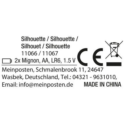 Herz Stern Fenster LED Silhouette Warmweiß Weihnachtsbeleuchtung 30cm Deko grün (Weihnachtsbeleuchtung) kaufen bei Linkreich – Jetzt entdecken!