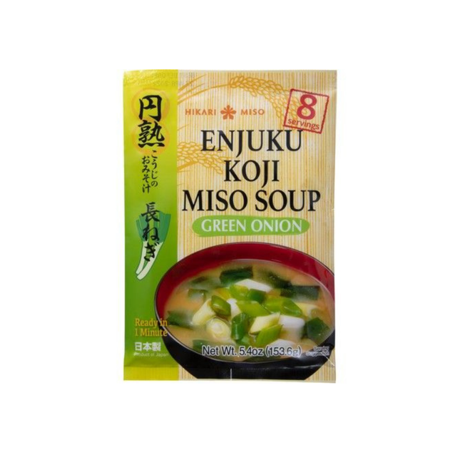 SEO. Hikari Misosuppe Frühlingszwiebel Enjuku Koji 153g - Linkreich