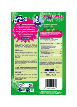 Hitschies Saure Berry Mix Wassereis - Linkreich