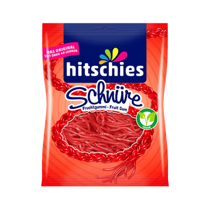 Hitschies Schnüre Erdbeere 125 g - Linkreich