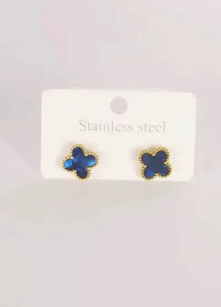 High-quality stainless steel earrings – colorful, lightweight, water-resistant & easy to care for