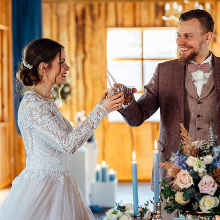 SEO. Hochzeit Gastgeschenk gravierte Glasstrohhalme mit 50 individuellen Gast Namen - 20 cm Linkreich