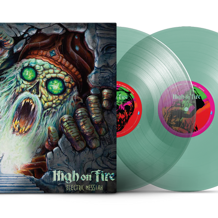 High On Fire - Electric Messiah; 2x 180Gramm Colored Coke Bottle Clear Vinyl