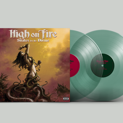 High On Fire - Snakes For The Divine - VINYL - Cokebottle clear 2x 180GR
