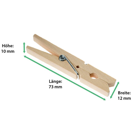 SEO. Holz Wäscheklammern mit Gravur - 25 Stk. Linkreich