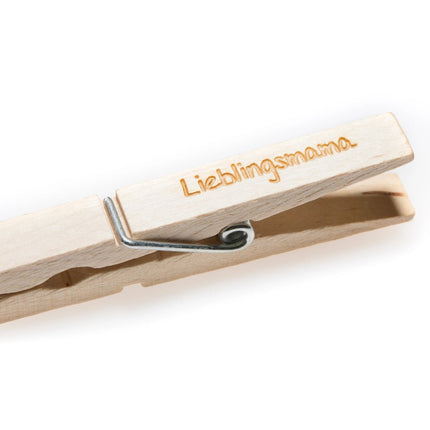 SEO. Holz Wäscheklammern mit Gravur - 25 Stk. Linkreich