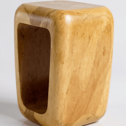 Holzhocker - Beistelltisch Couchtisch - Handgefertigter Hocker aus massivem Suarholz - 50x30x40 cm (Beistelltisch) kaufen bei Linkreich – Jetzt entdecken!