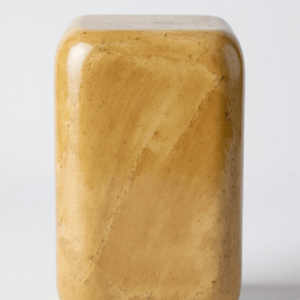 Holzhocker - Beistelltisch Couchtisch - Handgefertigter Hocker aus massivem Suarholz - 50x30x40 cm (Beistelltisch) kaufen bei Linkreich – Jetzt entdecken!