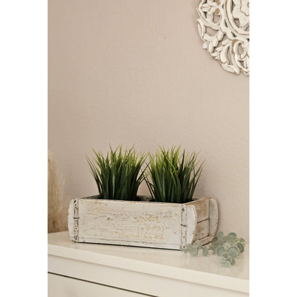 Holzkiste weiß Ziegelform Ziegelsteinform Kiste recyceltes Holz Kasten 30 cm (Holzkiste) kaufen bei Linkreich – Jetzt entdecken!
