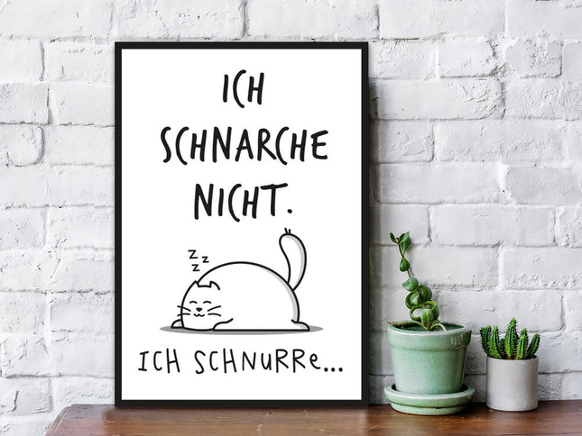 SEO. Holzschild mit Spruch Ich schnarche nicht - Linkreich