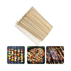Holzspiess 100er Paket 30cm Grillspiess Schaschlikspiesse Holzspiesse Einweg fuer BBQ Grill Party