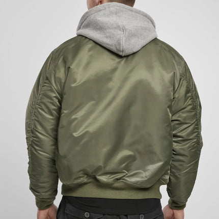 Hooded MA1 Bomber Jacket