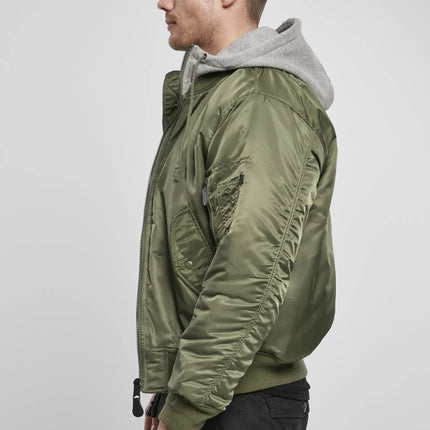 Hooded MA1 Bomber Jacket