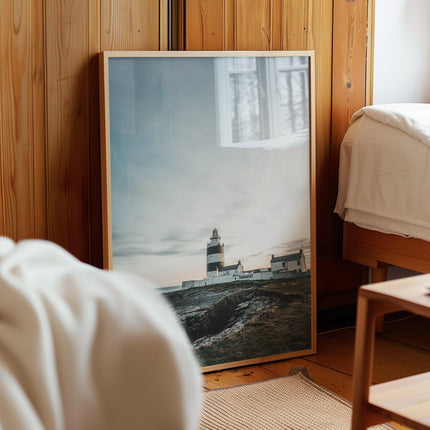 Hook Head Lighthouse Wall Art Print – Ireland’s Coastline at Sunset