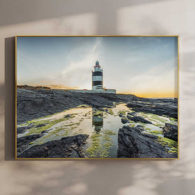 Hook Head Lighthouse Wall Art – Ireland Sunset Print