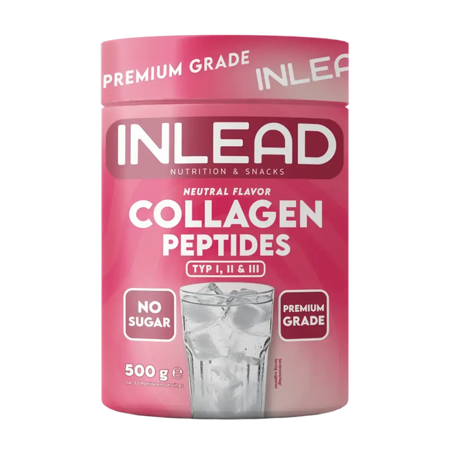 INLEAD Collagen Peptides Typ I, II & III 500g