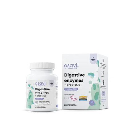 Osavi Digestive enzymes  probiotic 60 Kapseln