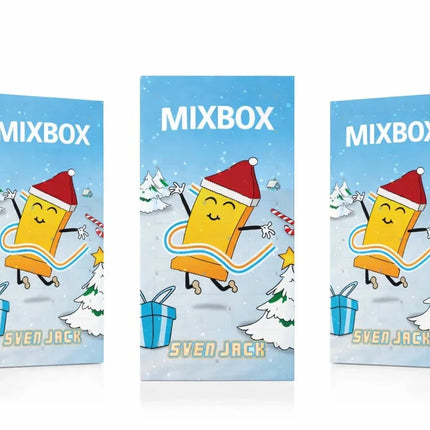 Sven Jack MIXBOX | 49x65g | Fitness Haferflocken Riegel