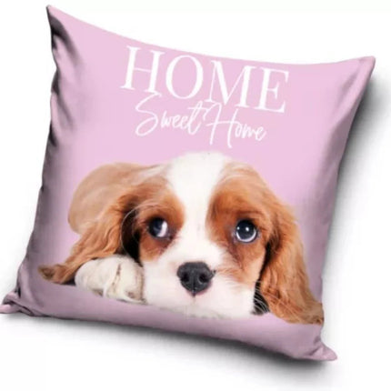SEO. Hund Kissenbezug: Süßer Baby Welpe - 40cm x 40cm - Linkreich