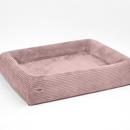 SEO. Hundebett KUDDE Cord - rose Linkreich