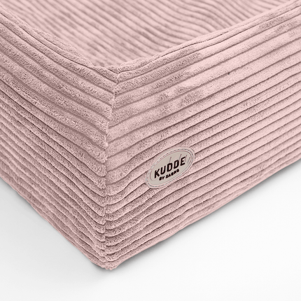 SEO. Hundebett KUDDE Cord - rose Linkreich