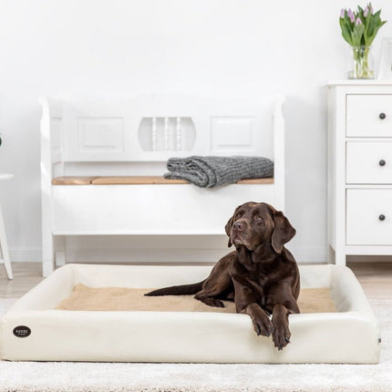 SEO. Hundebett KUDDE Kunstleder - sahara Linkreich