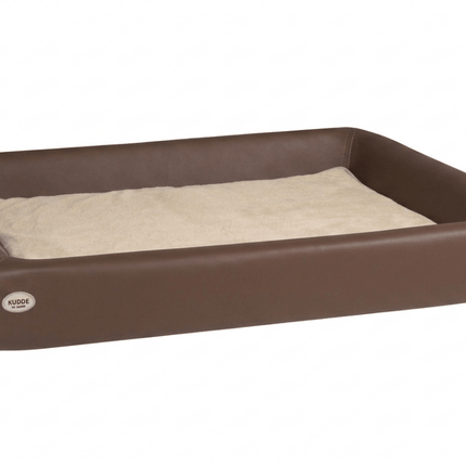 SEO. Hundebett KUDDE Kunstleder - chocolate Linkreich