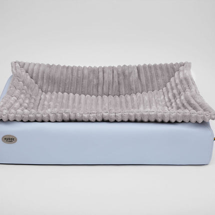 SEO. Hundebett KUDDE Pastell Kunstleder - ice Linkreich