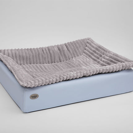 SEO. Hundebett KUDDE Pastell Kunstleder - ice Linkreich