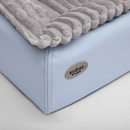 SEO. Hundebett KUDDE Pastell Kunstleder - ice Linkreich
