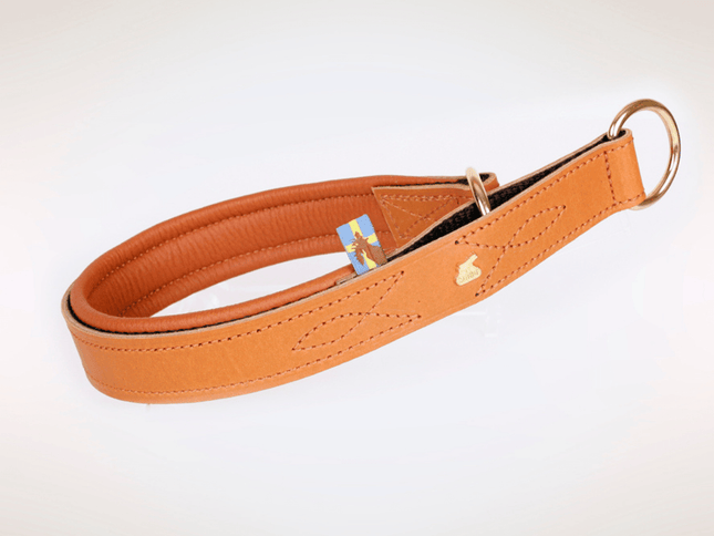 SEO. Hundehalsband CLASSIC Light - natur Linkreich