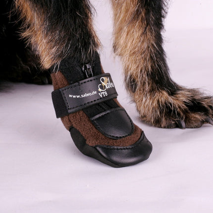 SEO. Hundehausschuhe TOFFLER Fleece - VT8 (2 Stück) Linkreich