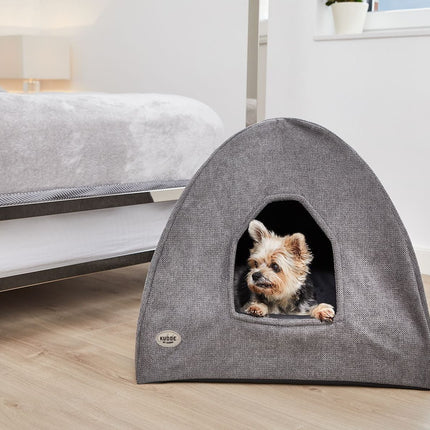 SEO. Hundehöhle zum KUDDE IGLU Hydda - dunkelgrau Linkreich