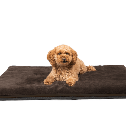 SEO. Hundematte HYGGE PAD Kuschelfell (vegan) - braun Linkreich