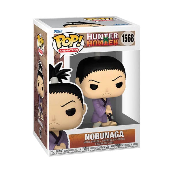 Hunter x Hunter POP! Animation Vinyl Figur Nobunaga – 9 cm Sammelfigur (POP! Vinyl) kaufen bei Linkreich – Jetzt entdecken!