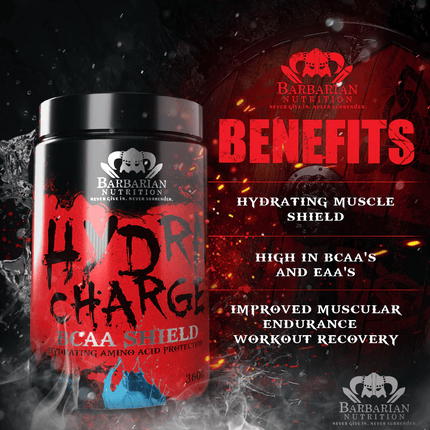 SEO. Hydra Charge BCAA - 9 essentiellen Aminosäuren - Barbarian Supplements - Mango Linkreich