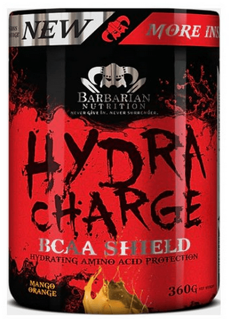 SEO. Hydra Charge BCAA - 9 essentiellen Aminosäuren - Barbarian Supplements - Mango Linkreich