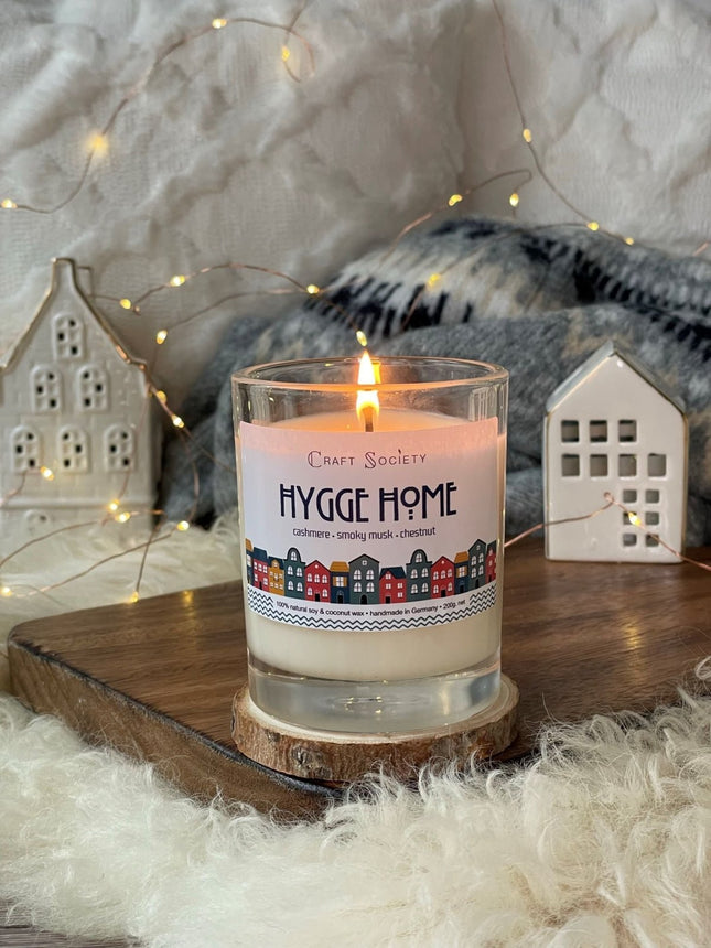 SEO. Hygge Home Scented Candle – Embrace Scandinavian Coziness - Regular Linkreich