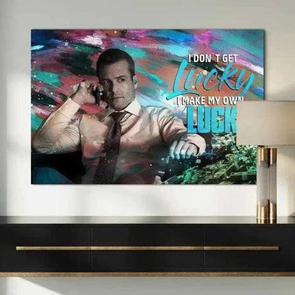 I make my own luck - Leinwandbild Motivation (Canvas) kaufen bei Linkreich – Jetzt entdecken!