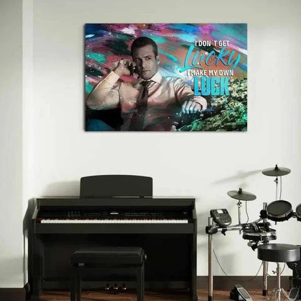 I make my own luck - Leinwandbild Motivation (Canvas) kaufen bei Linkreich – Jetzt entdecken!